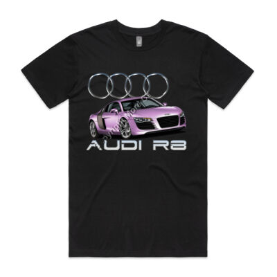 Audi - R8 - Metallic Pink - Mens Staple Tee Thumbnail