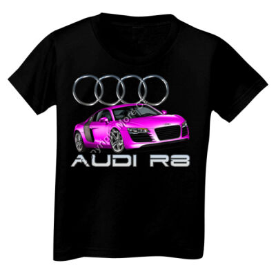 Audi - R8 - Pink - Toddler Unisex T Shirt Thumbnail