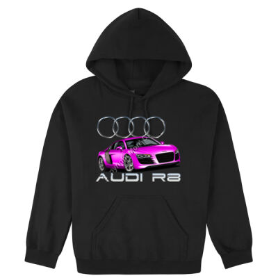 Audi - R8 - Pink - Hooded Sweatshirt Thumbnail
