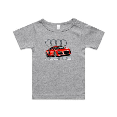 Audi - R8 - Red - Infant Wee-Tee Thumbnail