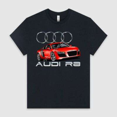 Audi - R8 - Red - HeavyCotton™ Tee Thumbnail