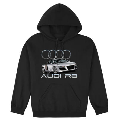 Audi - R8 - Silver - Hooded Sweatshirt Thumbnail