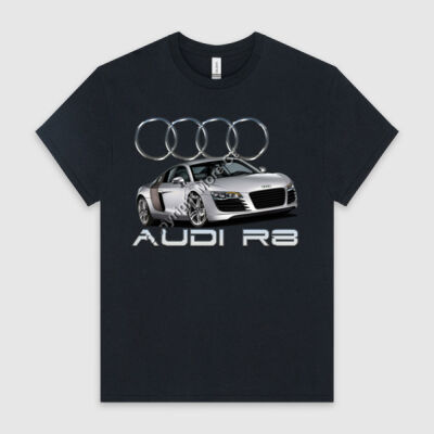 Audi - R8 - Silver - HeavyCotton™ Tee Thumbnail