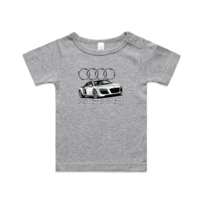 Audi - R8 - White - Infant Wee-Tee Thumbnail