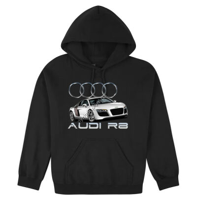 Audi - R8 - White - Hooded Sweatshirt Thumbnail
