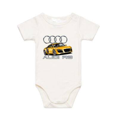 Audi - R8 - Yellow - Mini Me One Piece Thumbnail