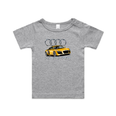 Audi - R8 - Yellow - Infant Wee-Tee Thumbnail