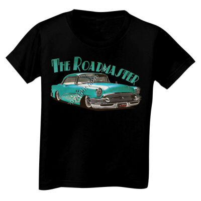 1956 Roadmaster - Aqua With Flames - Toddler Unisex T Shirt Thumbnail