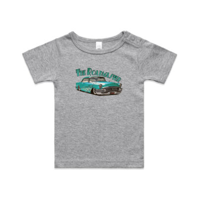 1956 Roadmaster - Aqua With Flames - Infant Wee-Tee Thumbnail