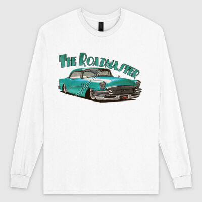1956 Roadmaster - Aqua - Ultra Cotton Mens Longsleeve Tee Thumbnail