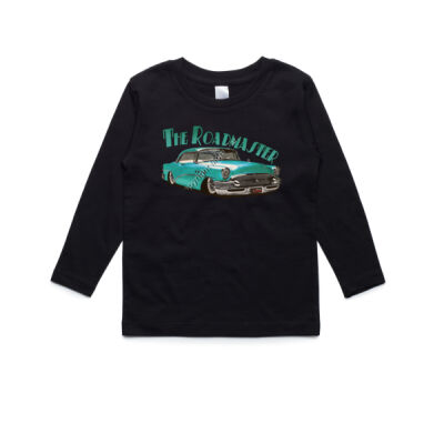 1956 Roadmaster - Aqua - AS Colour Kids Longsleeve Tee Thumbnail