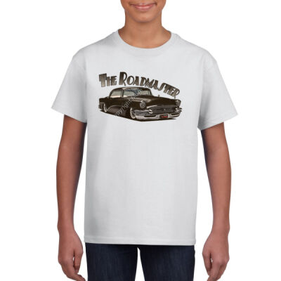 1956 Roadmaster - Black - Gildan Youth Unisex T Shirt Thumbnail