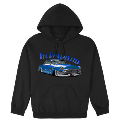 1956 Roadmaster - Blue - Hooded Sweatshirt Thumbnail