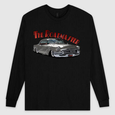 1956 Roadmaster - Charcoal - Ultra Cotton Mens Longsleeve Tee Thumbnail