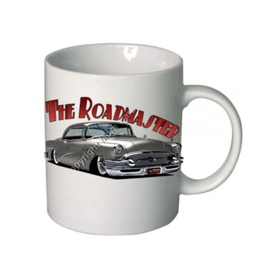 1956 Roadmaster - Charcoal - Boutique Ceramic Mug Thumbnail