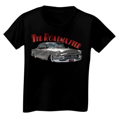 1956 Roadmaster - Charcoal - Toddler Unisex T Shirt Thumbnail