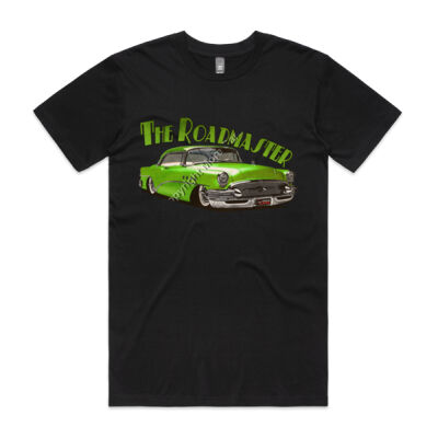 1956 Roadmaster - Green - Mens Staple Tee Thumbnail