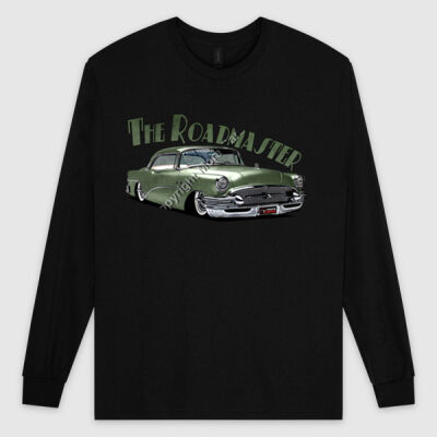 1956 Roadmaster - Khaki - Ultra Cotton Mens Longsleeve Tee Thumbnail