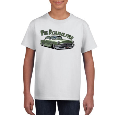 1956 Roadmaster - Khaki - Gildan Youth Unisex T Shirt Thumbnail
