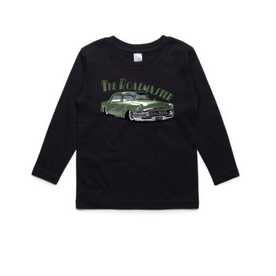 1956 Roadmaster - Khaki - AS Colour Kids Longsleeve Tee Thumbnail