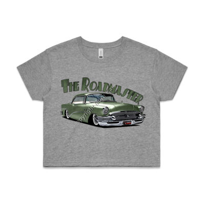 1956 Roadmaster - Khaki - AS Colour CROP TEE - 4062 Thumbnail