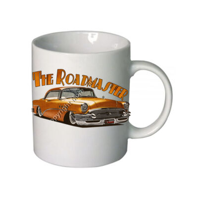 1956 Roadmaster - Orange - Boutique Ceramic Mug Thumbnail