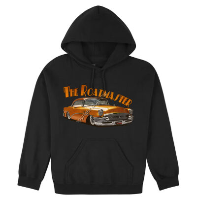 1956 Roadmaster - Orange - Hooded Sweatshirt Thumbnail