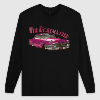 1956 Roadmaster - Pink - Ultra Cotton Mens Longsleeve Tee Thumbnail