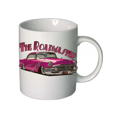 1956 Roadmaster - Pink - Boutique Ceramic Mug Thumbnail