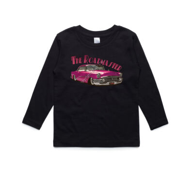 1956 Roadmaster - Pink - AS Colour Kids Longsleeve Tee Thumbnail