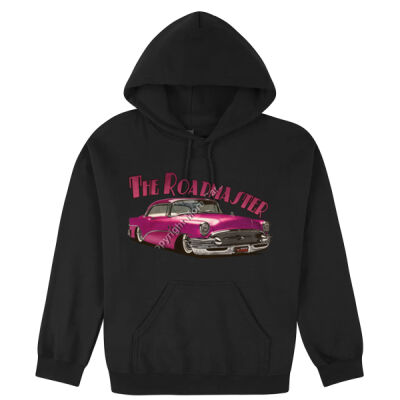 1956 Roadmaster - Pink - Hooded Sweatshirt Thumbnail