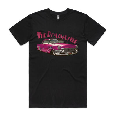 1956 Roadmaster - Pink - Mens Staple Tee Thumbnail