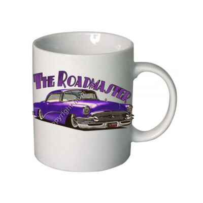1956 Roadmaster - Purple - Boutique Ceramic Mug Thumbnail