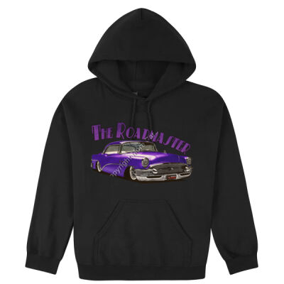1956 Roadmaster - Purple - Hooded Sweatshirt Thumbnail