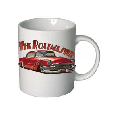 1956 Roadmaster - Red - Boutique Ceramic Mug Thumbnail