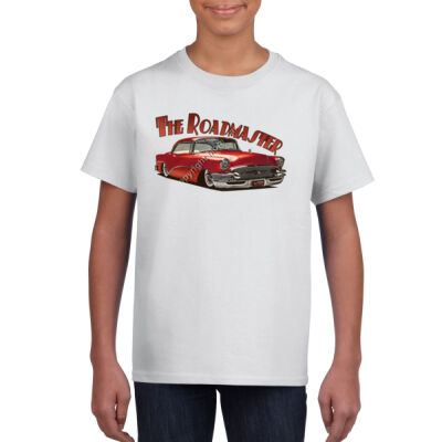 1956 Roadmaster - Red - Gildan Youth Unisex T Shirt Thumbnail