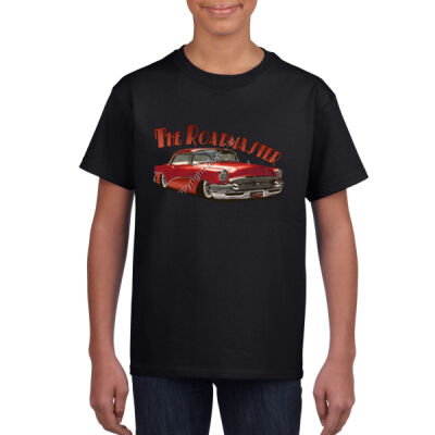 1956 Roadmaster - Red - Youth Crew Neck Tee (Same Day) Thumbnail
