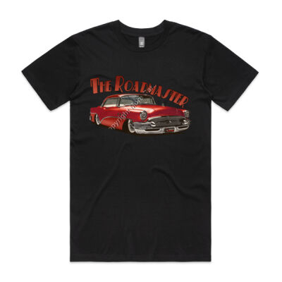 1956 Roadmaster - Red - Mens Staple Tee Thumbnail