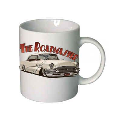 1956 Roadmaster - White - Boutique Ceramic Mug Thumbnail