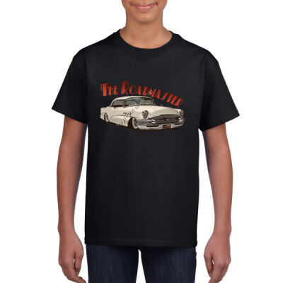1956 Roadmaster - White - Youth Crew Neck Tee (Same Day) Thumbnail