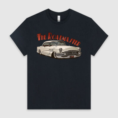 1956 Roadmaster - White - HeavyCotton™ Tee Thumbnail