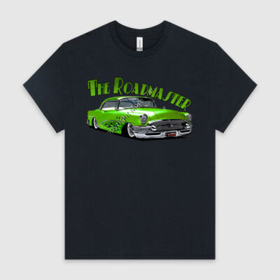 1956 Roadmaster - Green With Flames - HeavyCotton™ Tee Thumbnail