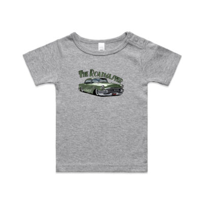 1956 Roadmaster - Khaki With Flames - Infant Wee-Tee Thumbnail