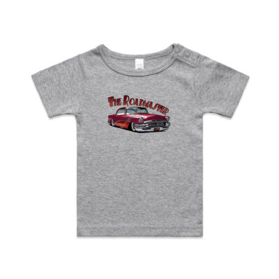 1956 Roadmaster - Maroon With Flames - Infant Wee-Tee Thumbnail