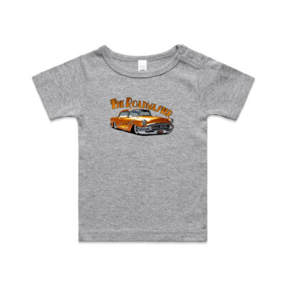 1956 Roadmaster - Orange With Flames - Infant Wee-Tee Thumbnail