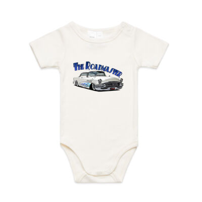 1956 Roadmaster - White With Flames - Mini Me One Piece Thumbnail