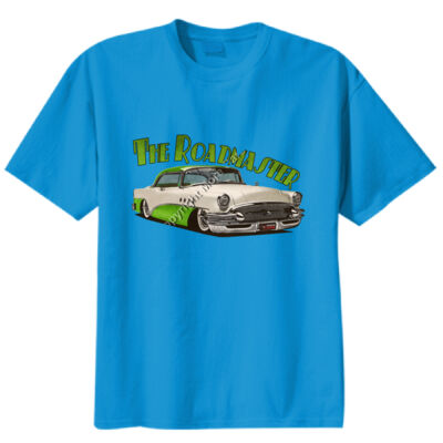 1956 Roadmaster - White & Green - Unisex Modern Fit Tee Thumbnail