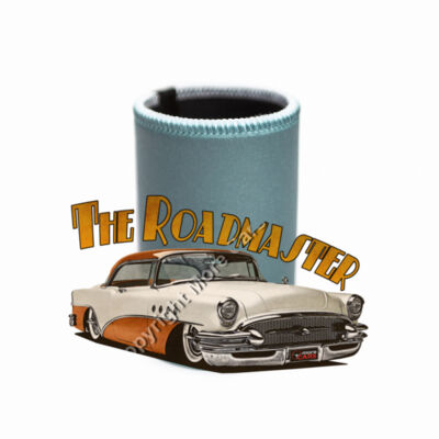 1956 Roadmaster - White & Orange - Stubby Coolers with Base Thumbnail