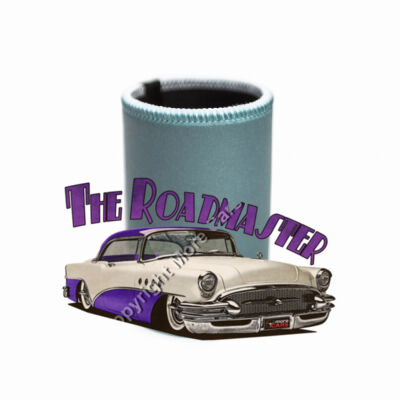 1956 Roadmaster - White & Purple - Stubby Coolers with Base Thumbnail