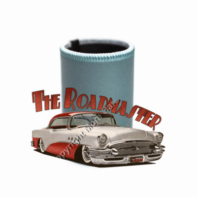 1956 Roadmaster - White & Red - Stubby Coolers with Base Thumbnail